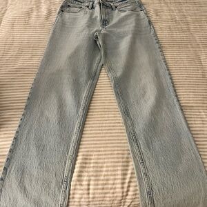 Abercrombie & Fitch Mid Rise Light Blue Jeans